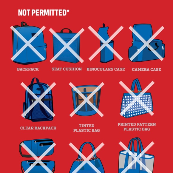 1 LEFT!!!! Clear Stadium Messenger Bag- Orange - Picture 3 of 3